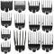 Wahl Black Combs - All Sizes ½–12 (1.5–37.5 mm)