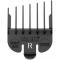 Wahl Black Combs - All Sizes ½–12 (1.5–37.5 mm): Right ear taper
