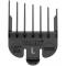 Wahl Black Combs - All Sizes ½–12 (1.5–37.5 mm): Left ear taper