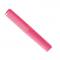 YS Park 336 Long Tooth Cutting Comb (190 mm): Pink