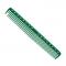 YS Park 337 Round-Toothed Cutting Comb (190 mm): Forest Green