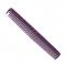 YS Park 337 Round-Toothed Cutting Comb (190 mm): Deep Purple