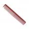 YS Park 338 Round-Toothed Cutting Comb (185 mm): Red
