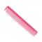 YS Park 338 Round-Toothed Cutting Comb (185 mm): Pink