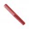 YS Park 339 Japanese Cutting Comb (180 mm): Red