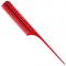 YS Park 111 Fine-Toothed Tail Comb (220 mm): Red